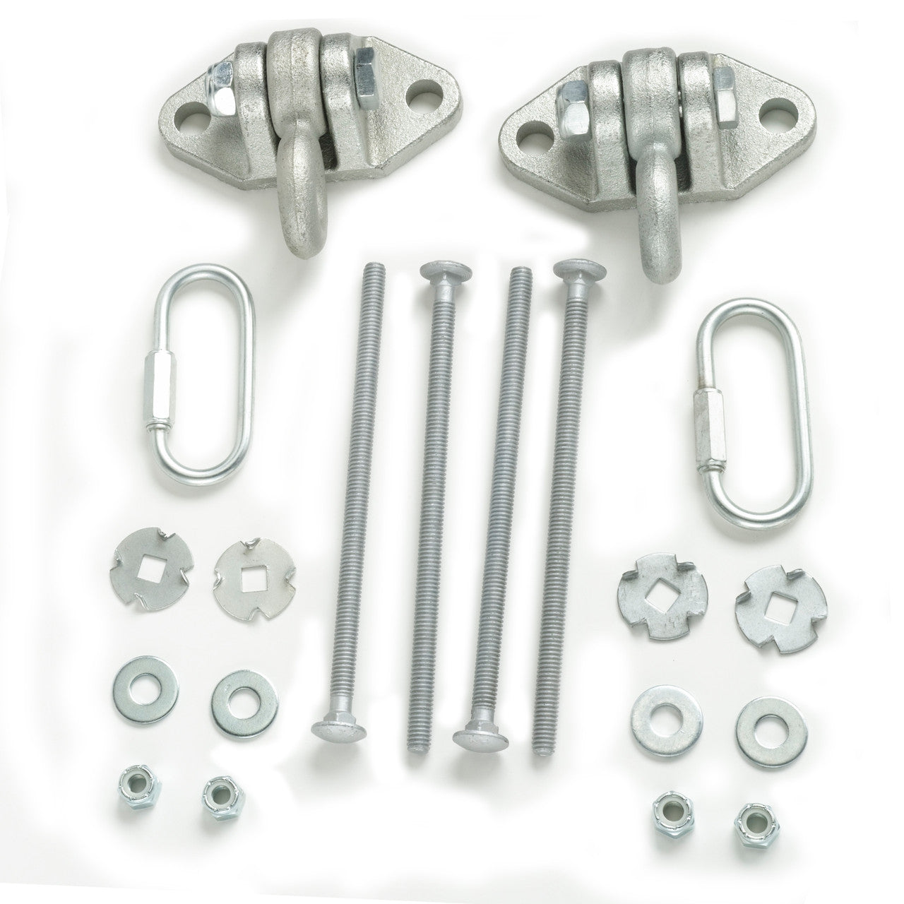 Exploded view of the XD SNS swing hangers