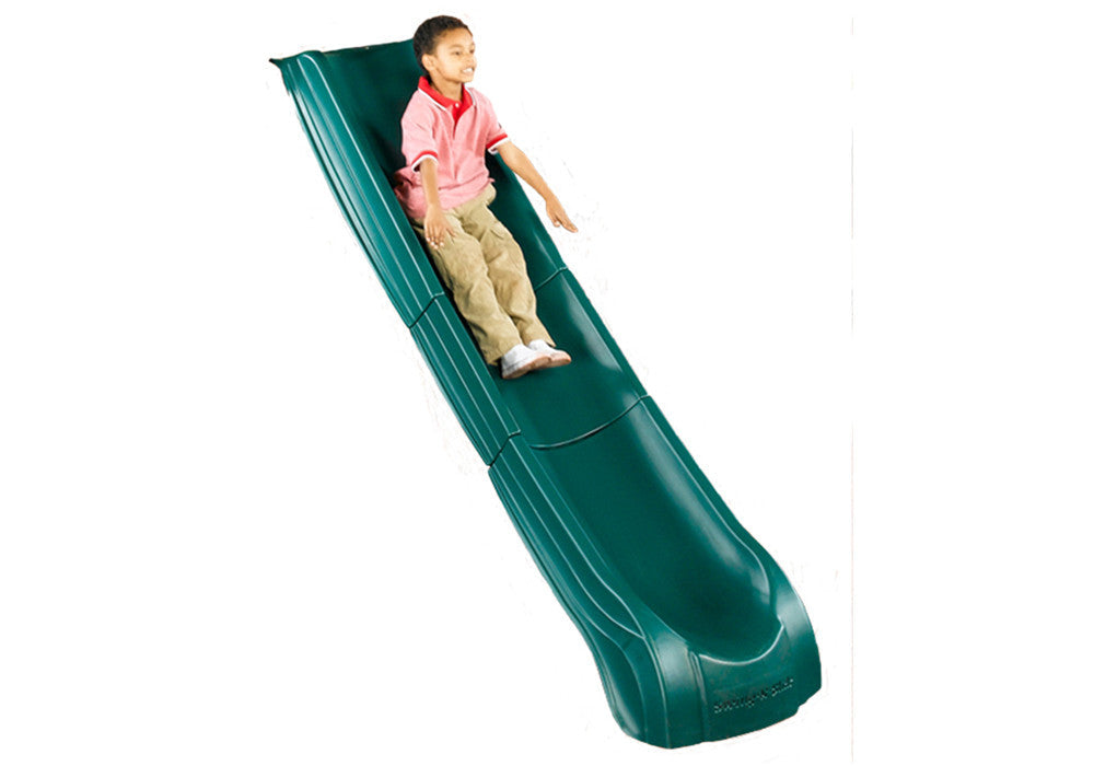Studio shot of Green Super Summit Slide from Gorilla Playsets