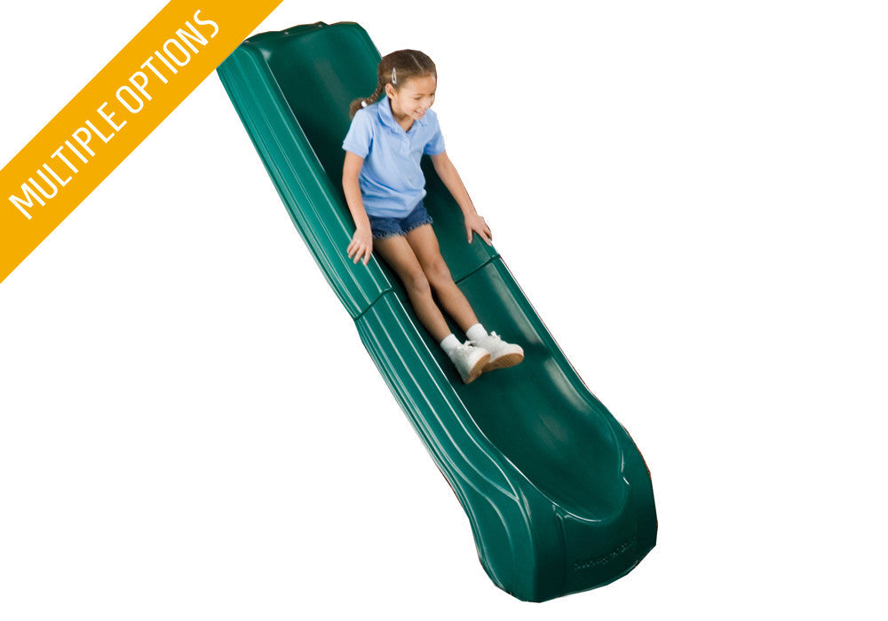 Studio shot of Green Summit Slide from Gorilla Playsets