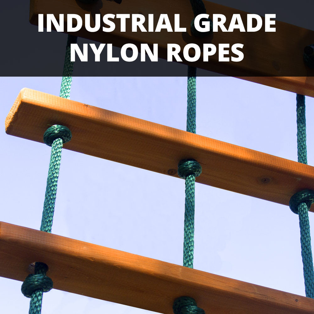 Frontier Swing Set | Children's Wooden Swing Sets – Backyard