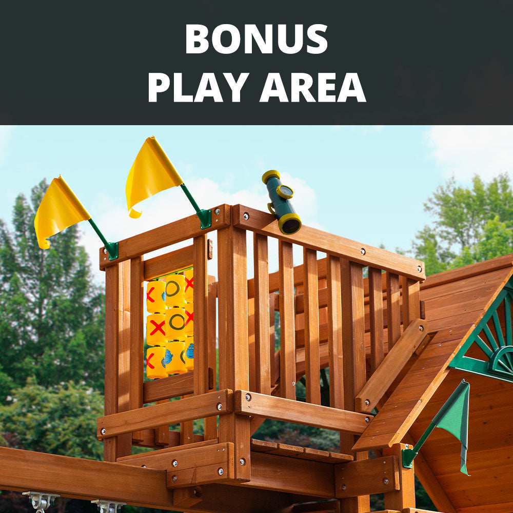 Wilderness Gym w/ Sky Loft – Backyard Products Georgia