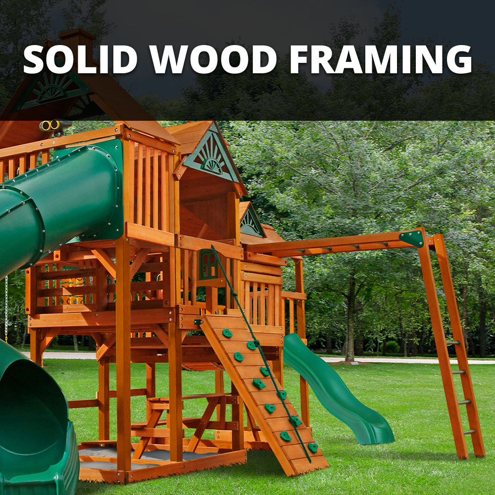 Everest Elite Swing Set – Backyard Products Georgia