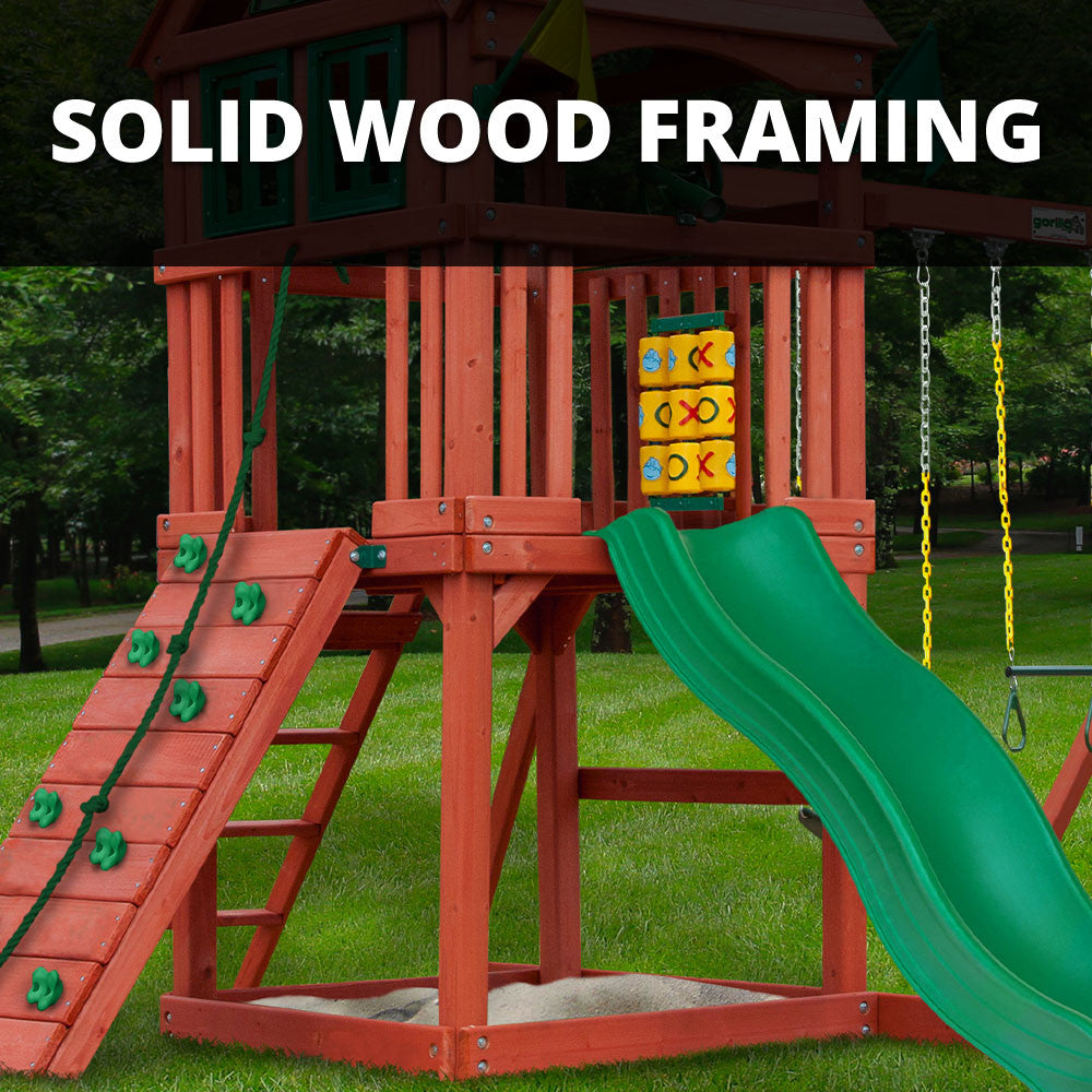 Nantucket II Playset | Kid's Playsets and Accessories – Backyard