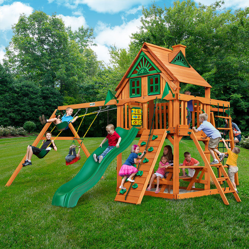 Navigator Playset | Kid's Wood Swing Sets and Accessories