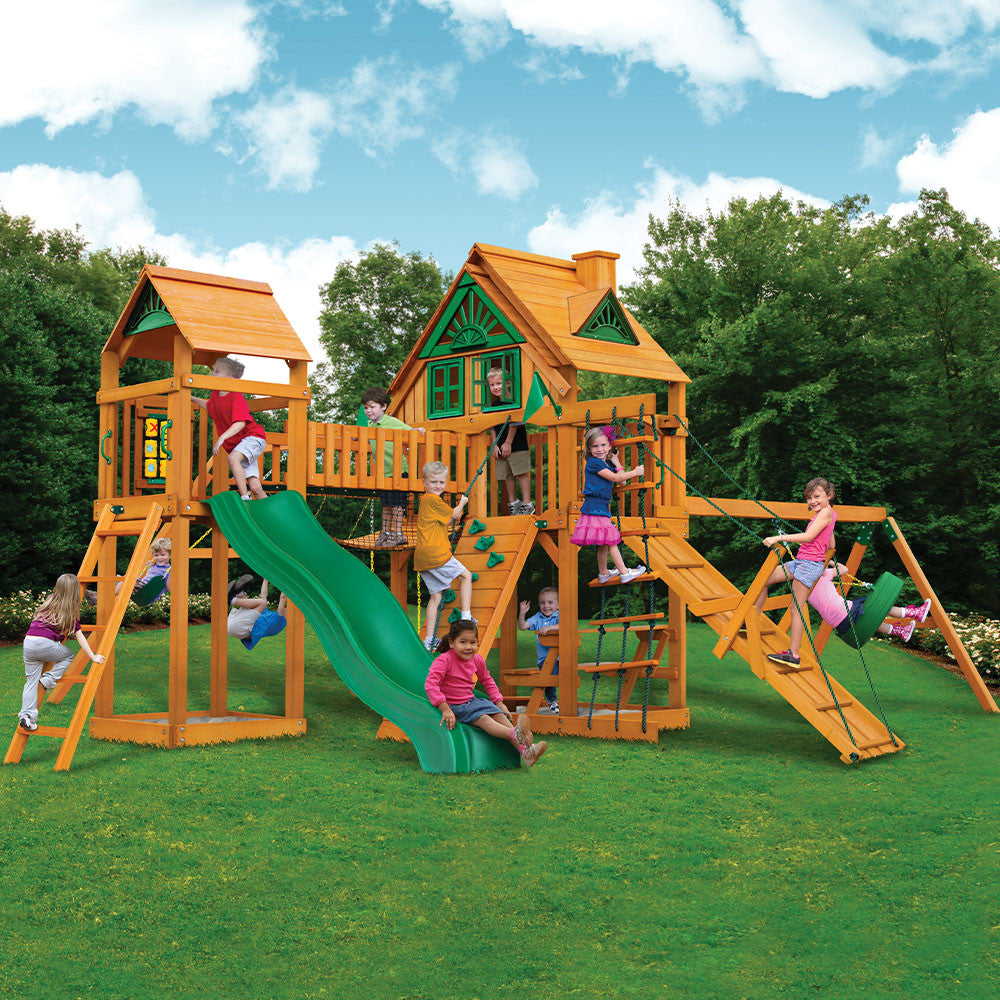 SALE☆ ゴールデンヒーラー ピラミッド 親子セット セット売り レインボー Pioneer Peak Swing Set | Wood Swing Sets – Backyard Products Georgia