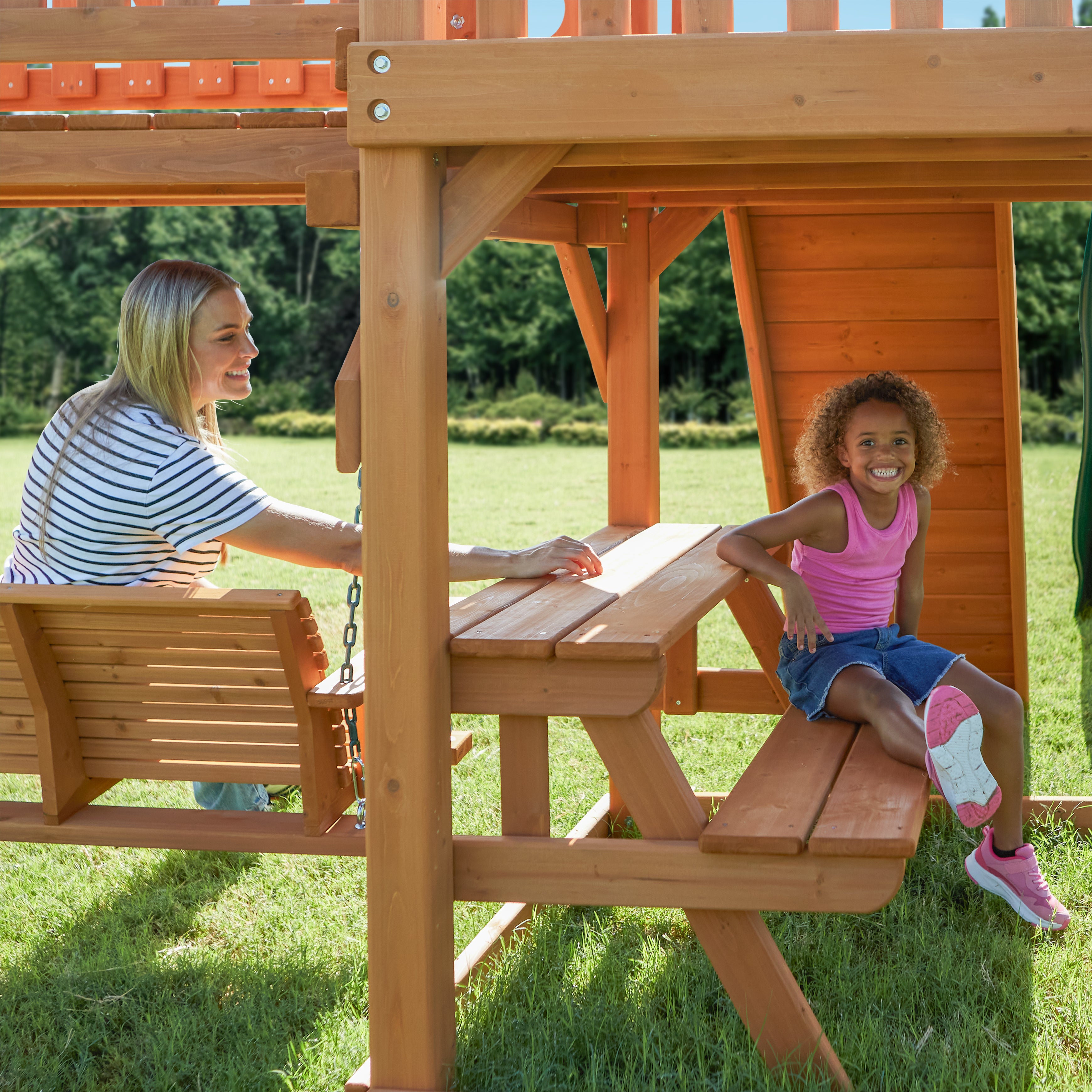 Summerville Swing Set – Backyard Products Georgia