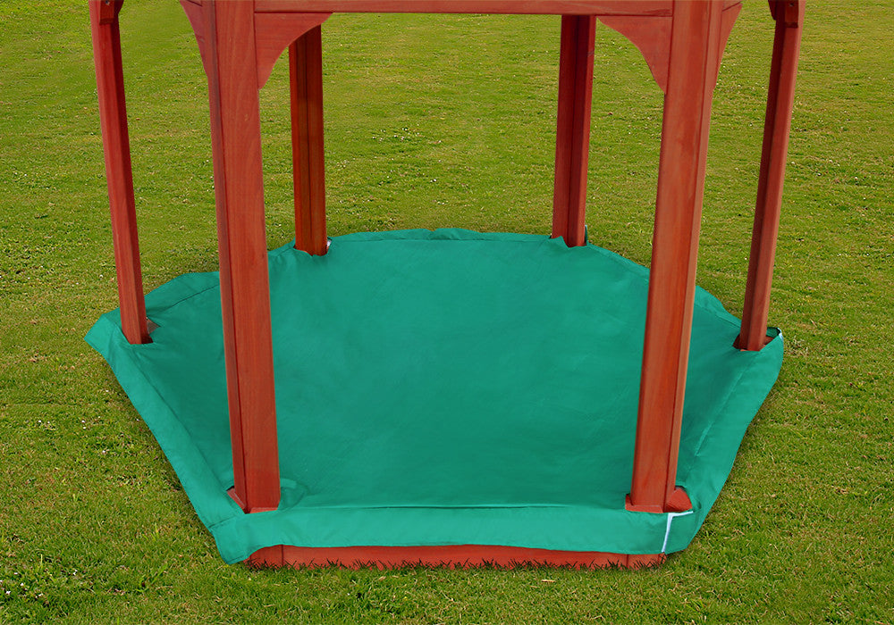 Lifestyle view of Play-Zee-Bo Replacement Sandbox Cover from PlayNation.