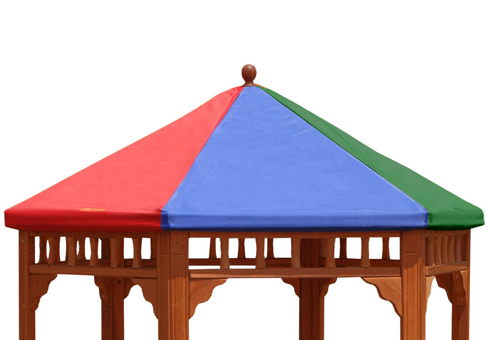 multi tarp Gorilla Playsets 65.25" Play-Zee-Bo Replacement Multi-Colored Tarp