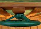 Overhead view of Steering Wheel with four spokes from PlayNation.